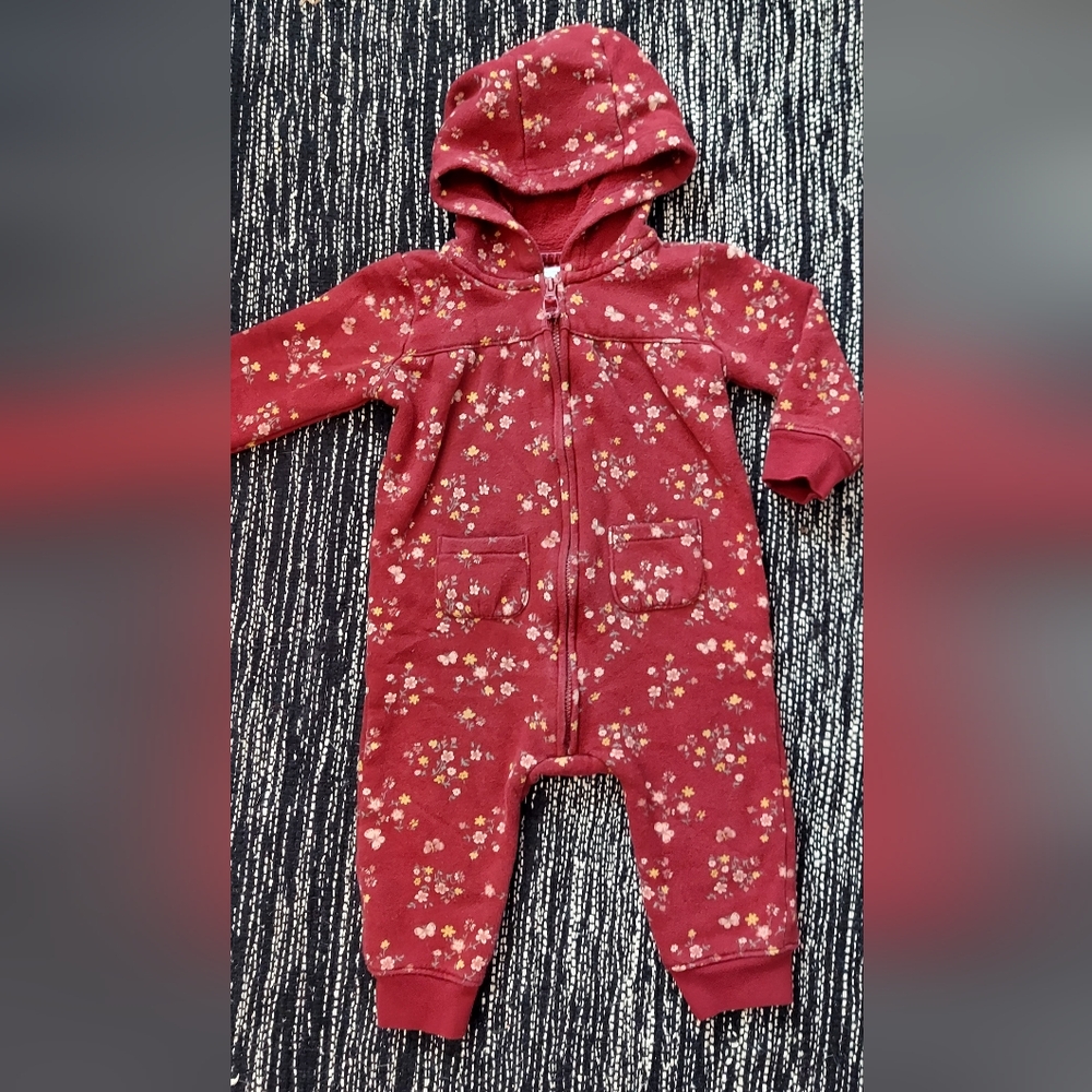 Hooded zip-up jumper by Carter's
